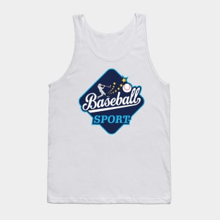 Baseball Sports Merch Tank Top